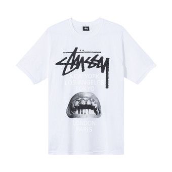 Buy Stussy x Rick Owens World Tour Collection T-Shirt 'White