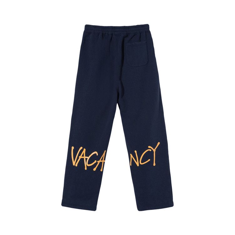 Buy Stussy x No Vacancy Inn Fleece Pant 'Navy' - 316055 NAVY | GOAT