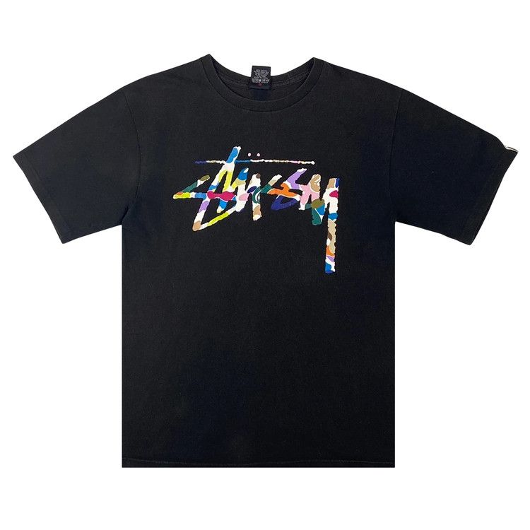 【限定値下】stussy30周年記念APEコラボ、メンズ長袖Tシャツ、XL、黒 Buy Stussy x BAPE 30th Anniversary Logo Tee 'Black' - 0535