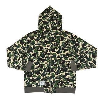 Buy BAPE x Stussy Full Zip Hoodie 'Skull Camo' - 0039