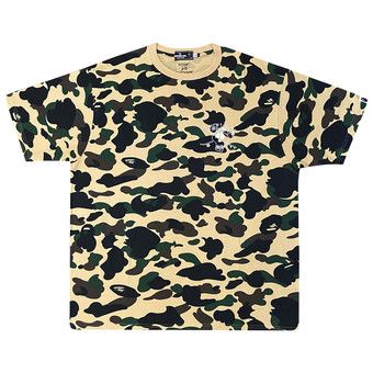 Buy BAPE x Stussy 30th Anniversary Tee 'Camo' - 0039 100000103S30A