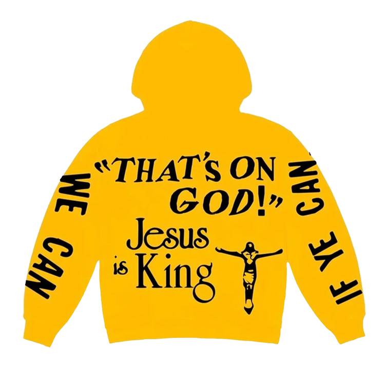 Cactus Plant Flea Market x Kanye West For JIK Hoodie 'Yellow'