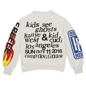 Buy Cactus Plant Flea Market Kids See Ghosts FREEEE Crewneck