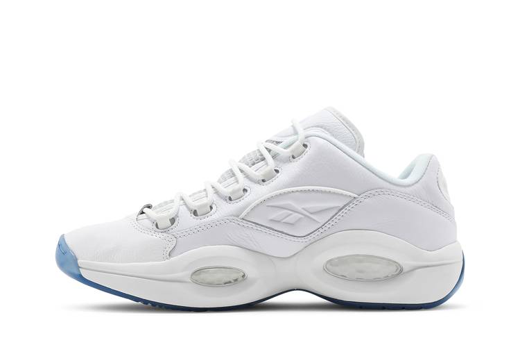 Reebok Question Low Allen Iverson Men UNC White Sneaker Basketball Shoe  #165