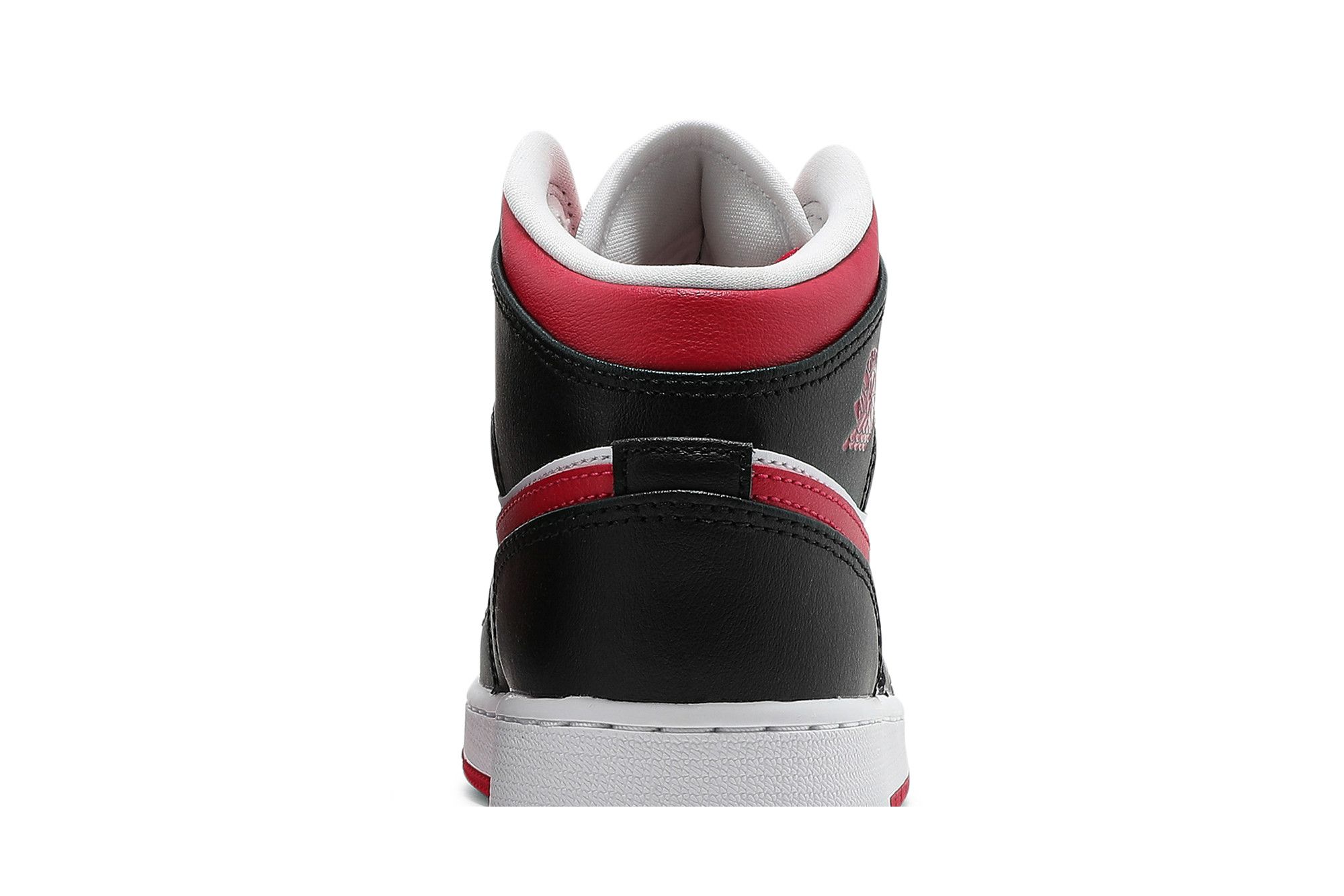 Pre-owned Air Jordan 1 Mid Gs 'white Very Berry'