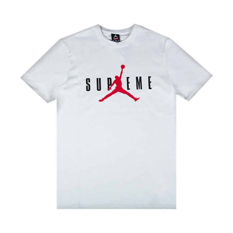 Buy Supreme x Jordan Tee 'White' - FW15T1 WHITE | GOAT