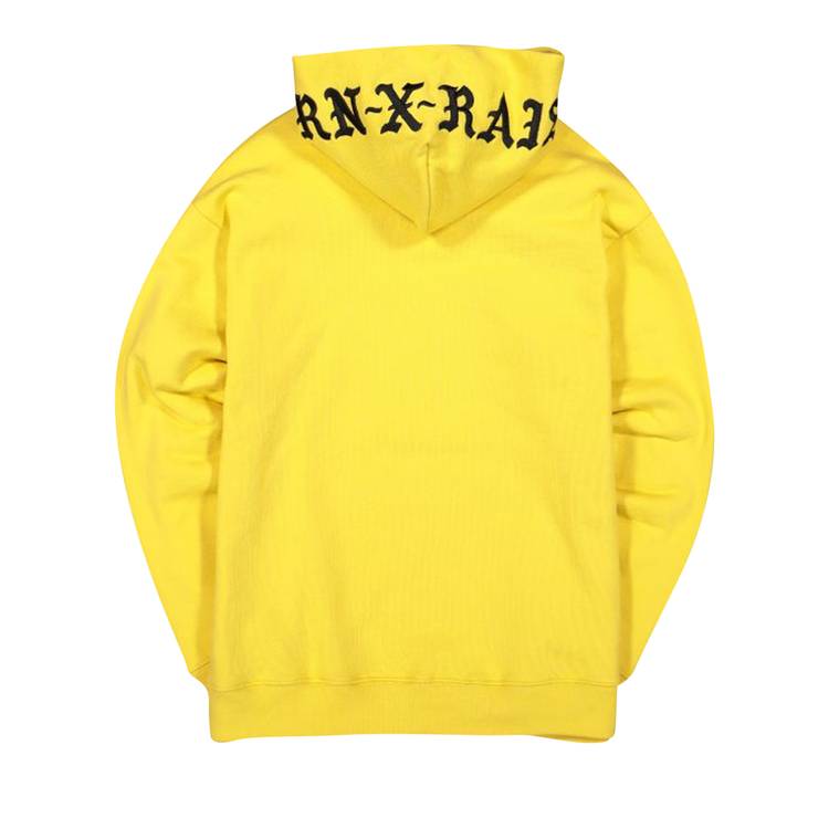 Born X Raised Born X Raised Yellow Old English Font Embroidered Sweatpants