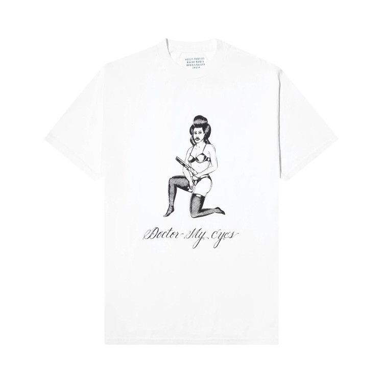 Buy Born x Raised x Wacko Maria Crew Neck T-Shirt (Type-1) 'White' - BXR WM  WMT TEE01 | GOAT