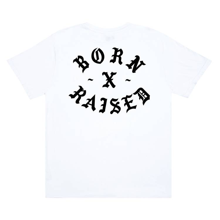 Buy Born x Raised Rocker Tee 'White' - B0001RK621WHT | GOAT