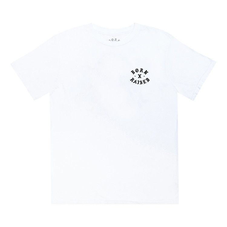Buy Born x Raised Rocker Tee 'White' - B0001RK621WHT | GOAT