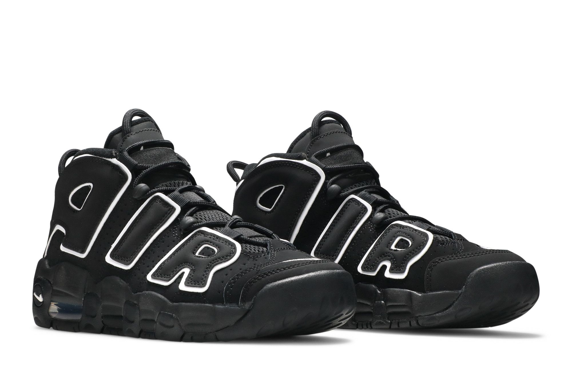 NIKE NIKE AIR MORE UPTEMPO GS 'BLACK' 2020