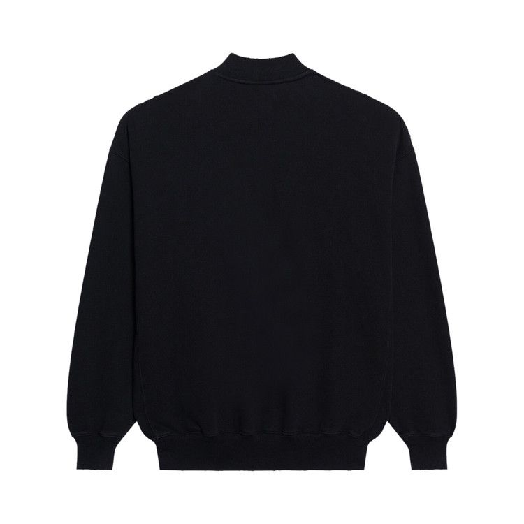 Balenciaga Free Logo Crewneck Black/White