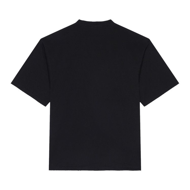 Balenciaga Free Logo Wide T-Shirt Black/White