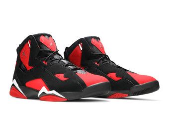 Jordan true flight black and clearance red