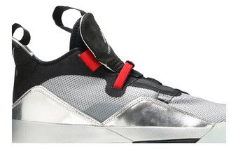 Jordan 33 metallic silver 2024 black