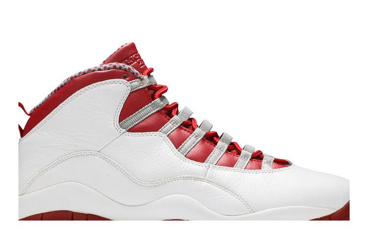 Jordan 10 hot sale red white