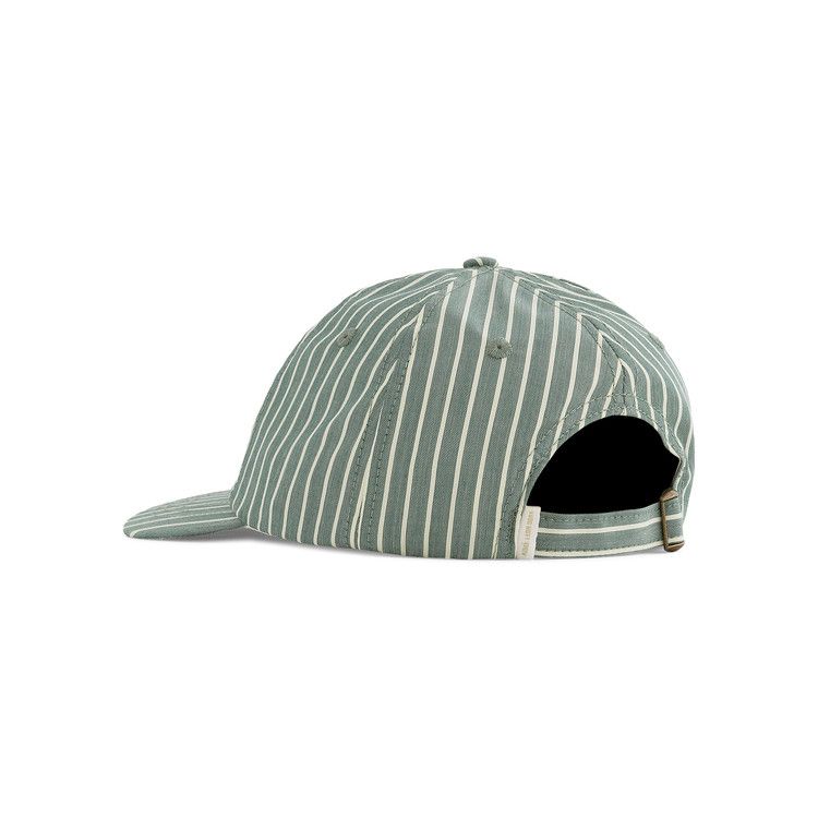 Buy Aimé Leon Dore Striped Poplin Logo Hat 'Green/Cream