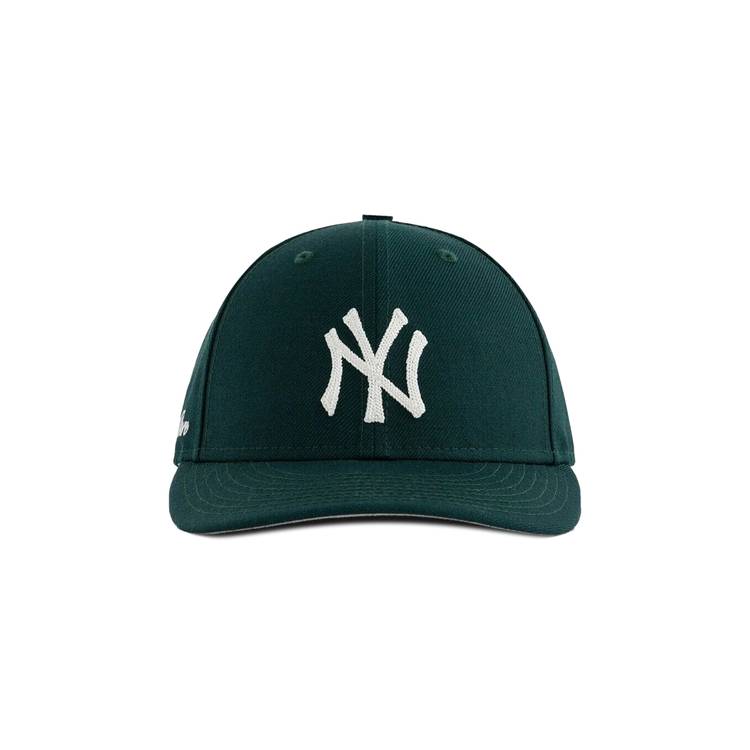 Aimé Leon Dore x New Era Chain Stitch Yankees Hat 'Dark Green' | GOAT