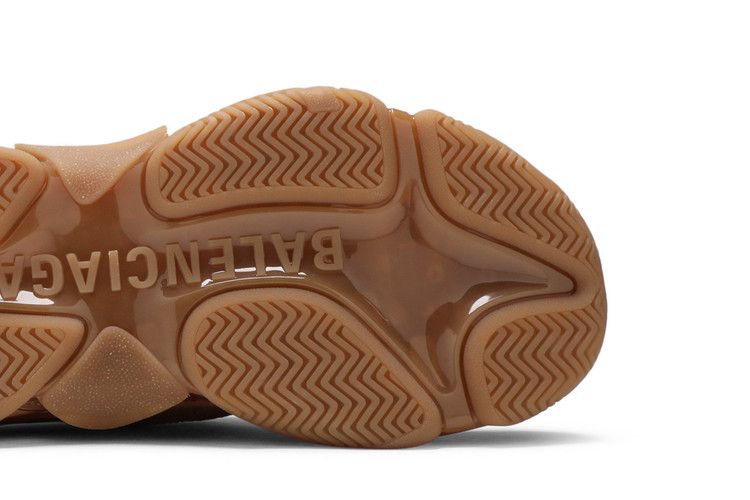 Balenciaga Triple S Sneaker Clear Sole - Light Camel