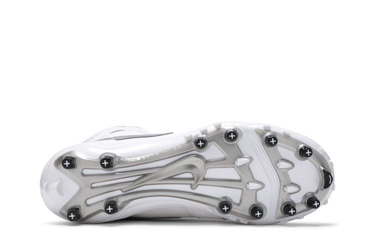 Air Jordan 1 Mid Td Cleat Metallic Silver