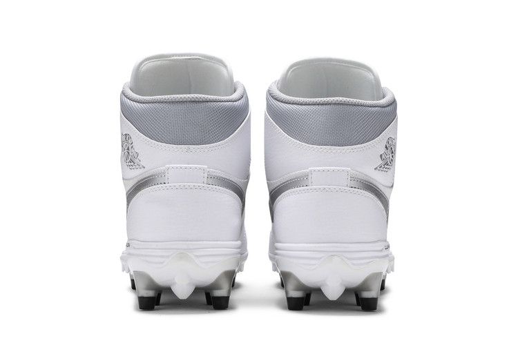 Air Jordan 1 Mid Td Cleat Metallic Silver