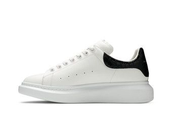 Buy Alexander McQueen Oversized Sneaker 'Black Crocodile' - 625162