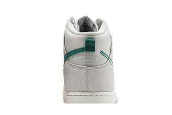 nike dunk high se green noise