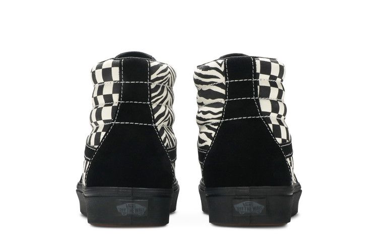 Vans Sk8-Hi Comfycush Mixed Media - Black Checker