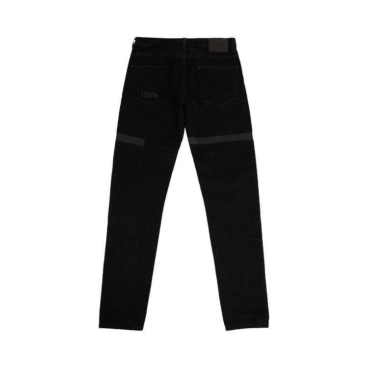 Buy Heron Preston Striped Jeans 'Faded Black