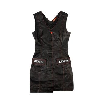 heron preston leather dress Heron Preston | Dresses | Worn Once Heron Preston Leather Zipper Front Mini  Dress