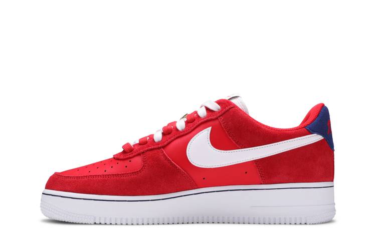 Nike Air Force 1 07 LV8 'First Use University Red' – GHAN Shoe