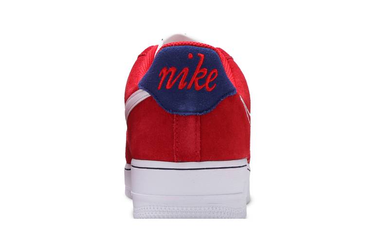 Nike Air Force 1 First Use University Red shoes 