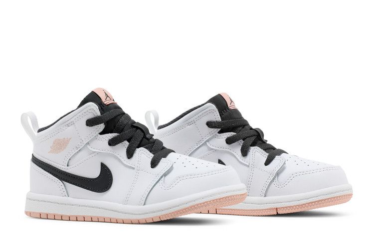 Air Jordan 1 Mid Td White Arctic Orange