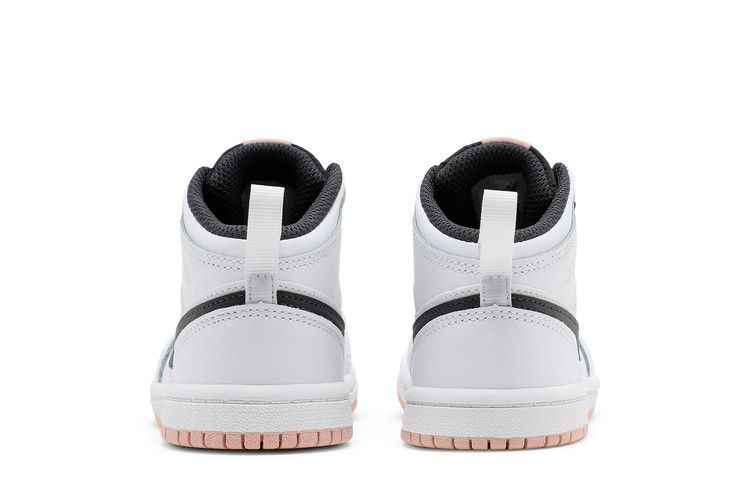 Air Jordan 1 Mid Td White Arctic Orange