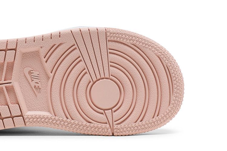 Air Jordan 1 Mid Td White Arctic Orange