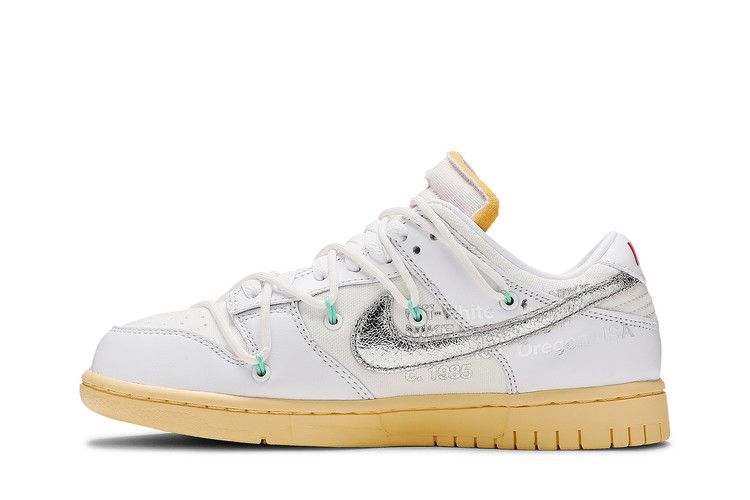 Buy Off-White x Dunk Low 'Lot 01 of 50' - DM1602 127 - White | GOAT CA