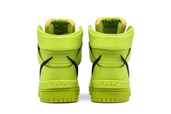 Buy AMBUSH x Dunk High 'Flash Lime' - CU7544 300 | GOAT