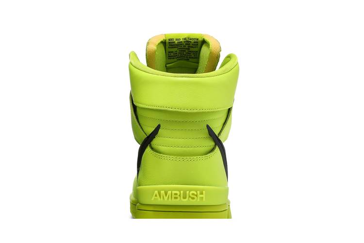 Buy AMBUSH x Dunk High 'Flash Lime' - CU7544 300 | GOAT