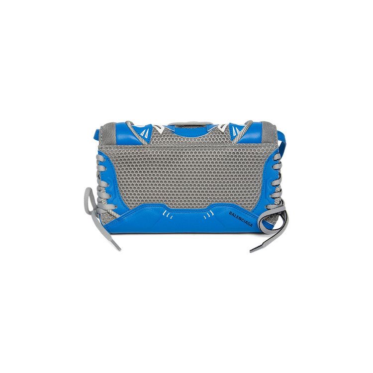 Buy Balenciaga Sneakerhead Phone Holder Strap Bag 'Blue/Grey