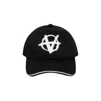 Buy Vetements Anarchy Logo Cap 'Black' - UA52CA100B BLAC | GOAT