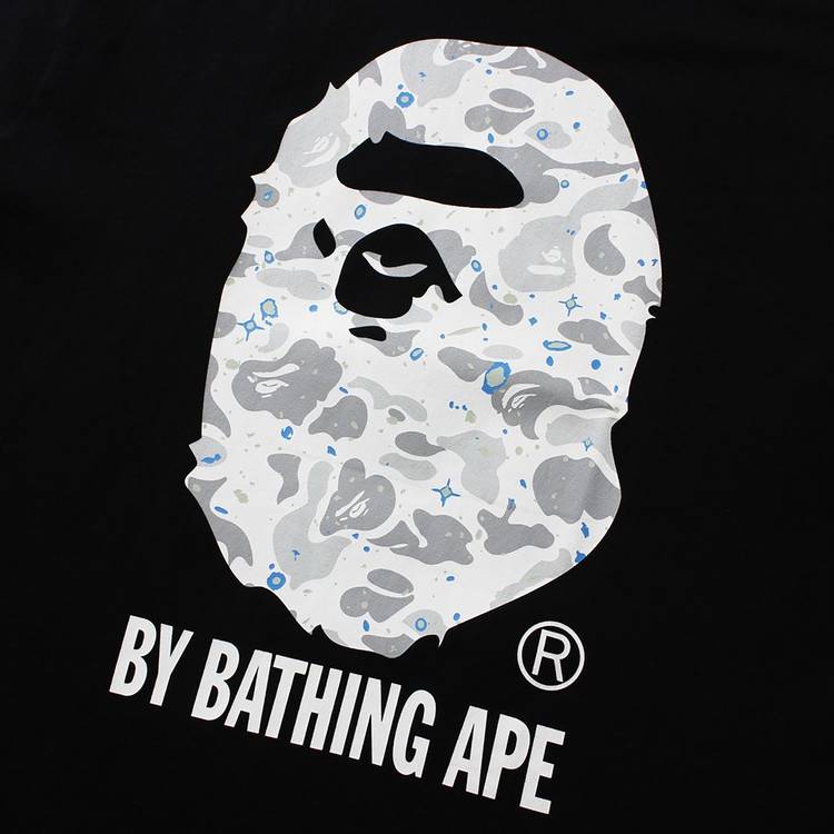 BAPE Space Camo By Bathing Ape Tee 'Black'