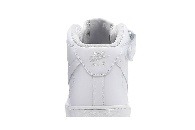 Nike Air Force 1 Mid 07 Triple White Men Classic Casual Shoes Sneaker  CW2289-111