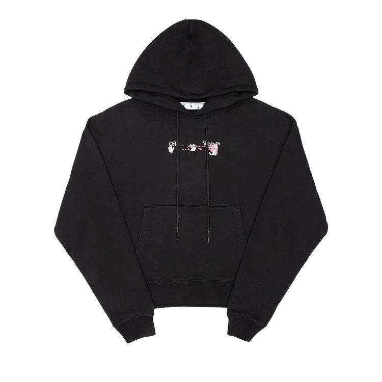 トップス OFF-WHITE Marker Hoodie Black/Fuchsia XS OFF-WHITE Marker Hoodie Black/Fuchsia Men's - SS21 - US