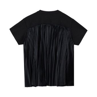Buy Nike Women's x Sacai Short-Sleeve Fleece Top 'Black