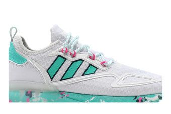 Buy Adidas ZX 2K Boost 'White Active Mint' - GX5373 | GOAT