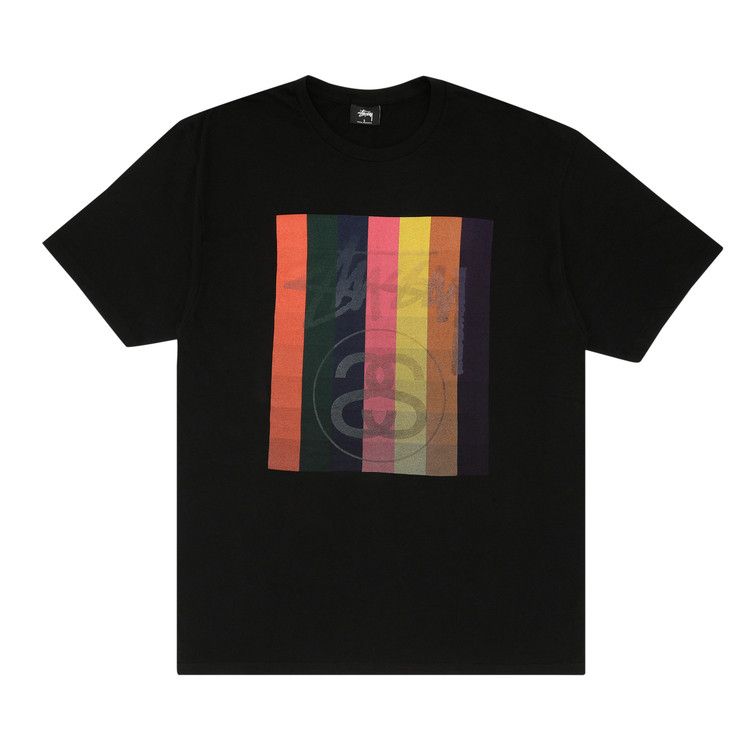 Buy Stussy Colour Squares Tee 'Black' - 0535 100000103CST