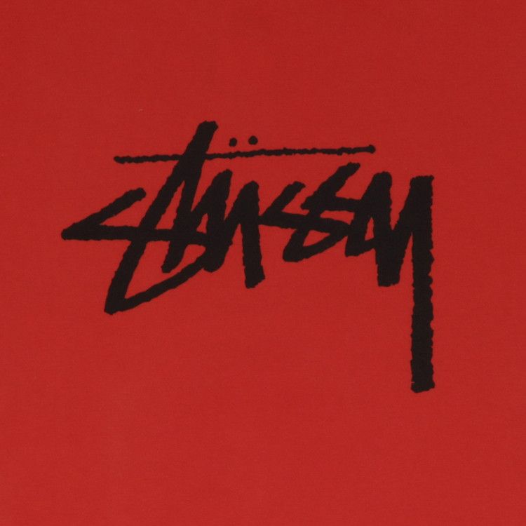 Stussy Stock Tee 'red'
