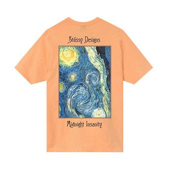 Buy Stussy Midnight Insanity Tee 'Peach' - 1904689 PEAC | GOAT