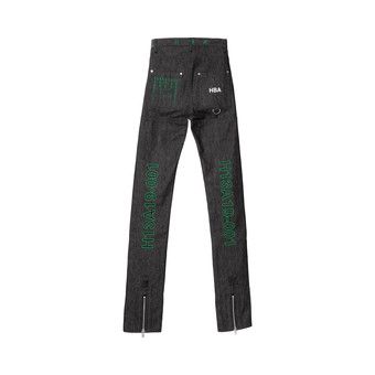 Buy Hood By Air Raw Denim Pant #1 'Black' - HBA 154A 01 | GOAT IT