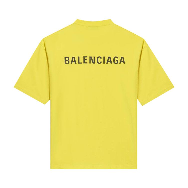 BALENCIAGA イエロースマイリーフェイス Tシャツ BALENCIAGA イエロースマイリーフェイス Tシャツ バレンシアガ新作